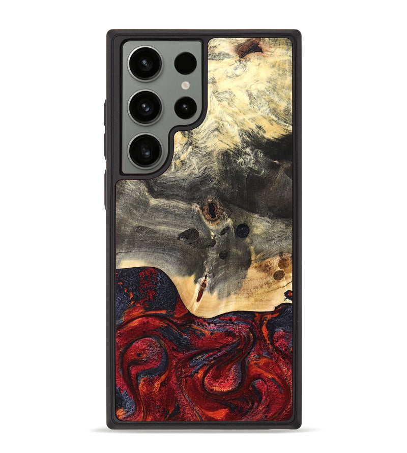 Galaxy S23 Ultra Wood Phone Case - Jazmyn (Red, 819754)