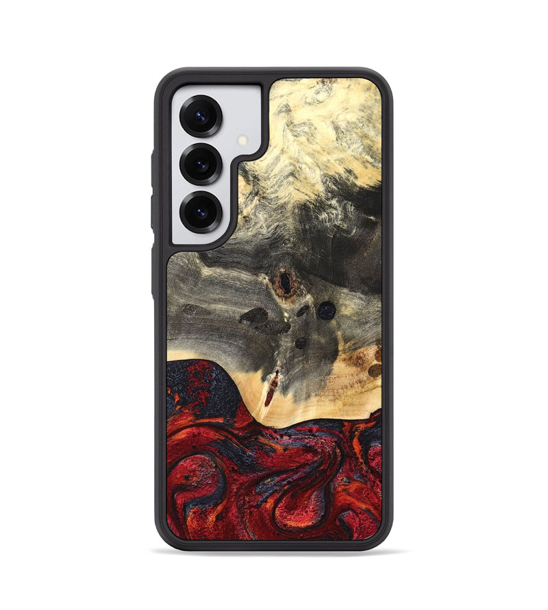 Galaxy S25 Wood Phone Case - Jazmyn (Red, 819754)