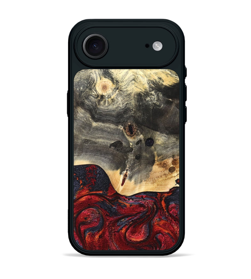 iPhone 17 Air Wood Phone Case - Jazmyn (Red, 819754)