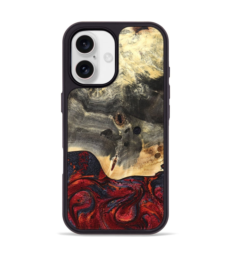 iPhone 17 Wood Phone Case - Jazmyn (Red, 819754)