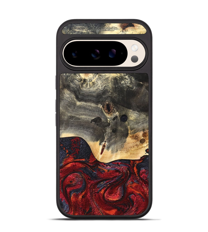 Pixel 10 Pro Wood Phone Case - Jazmyn (Red, 819754)