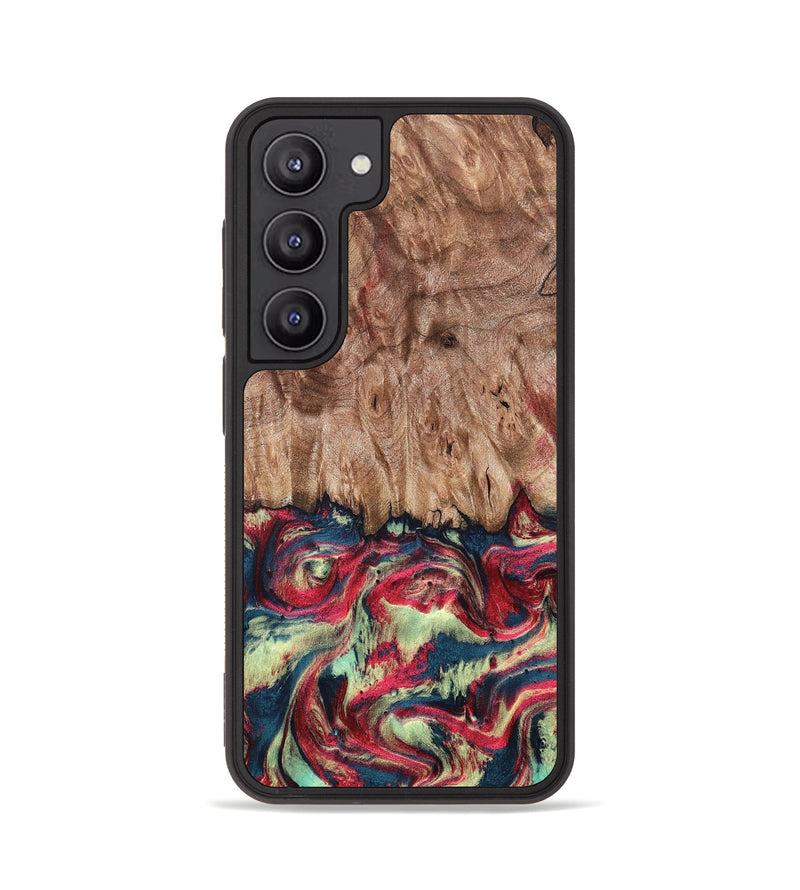 Galaxy S23 Wood Phone Case - Blanch (Red, 819755)