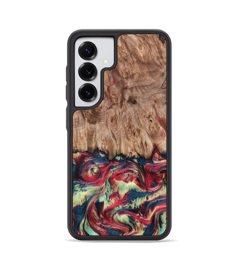 Galaxy S25 Wood Phone Case - Blanch (Red, 819755)