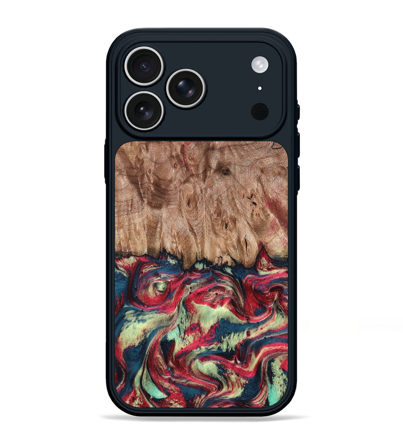 iPhone 17 Pro Max Wood Phone Case - Blanch (Red, 819755)