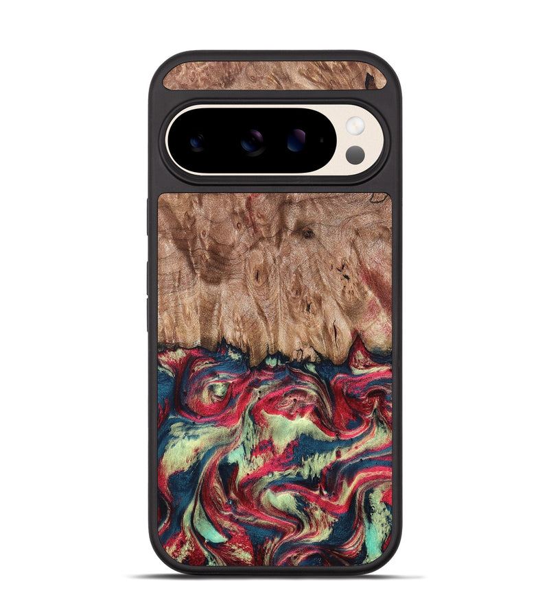 Pixel 10 Pro Wood Phone Case - Blanch (Red, 819755)