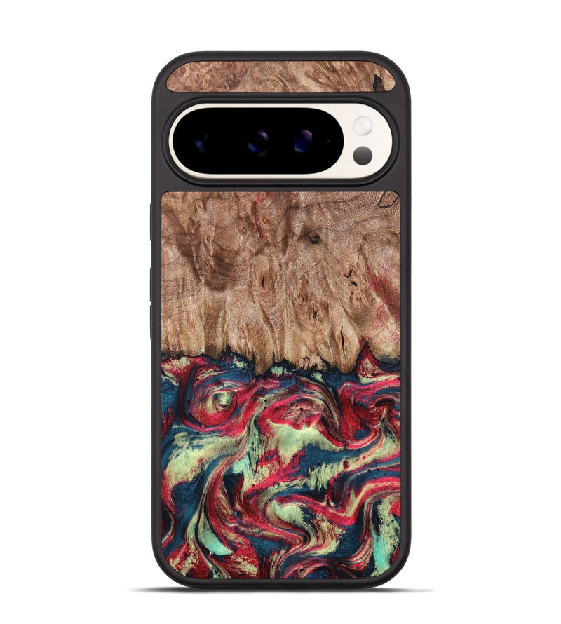 Pixel 9 Pro Wood Phone Case - Blanch (Red, 819755)
