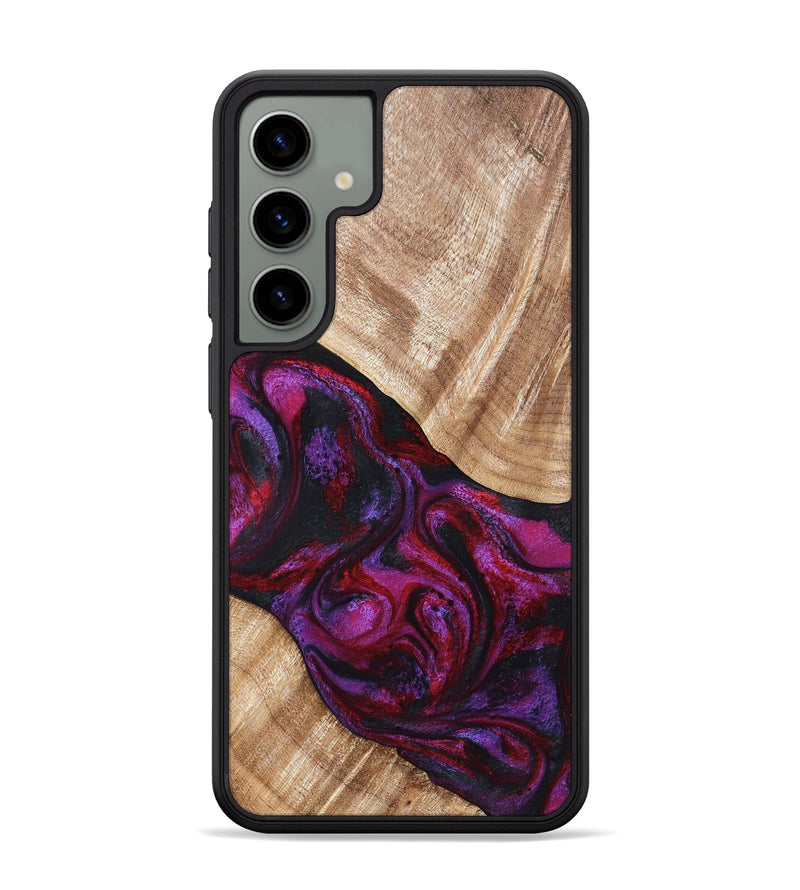 Galaxy S24 Plus Wood Phone Case - Margot (Red, 819756)