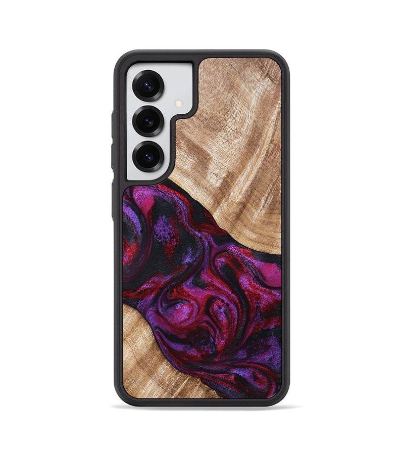 Galaxy S25 Wood Phone Case - Margot (Red, 819756)