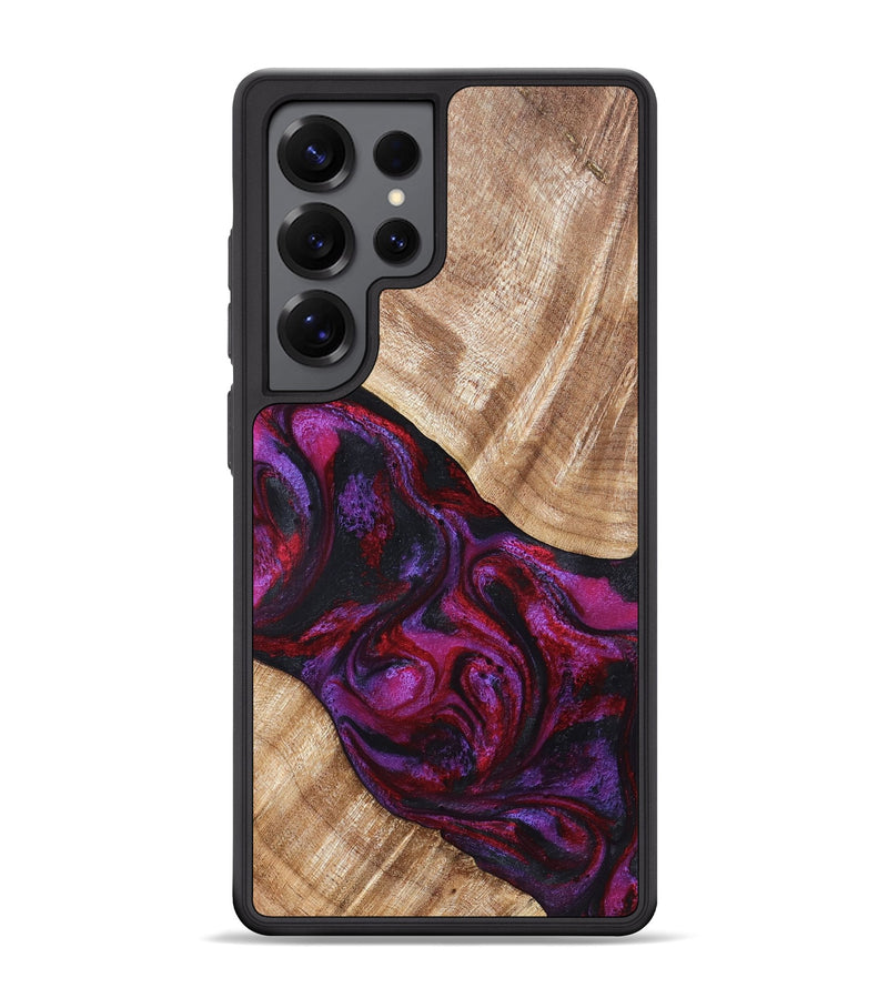 Galaxy S25 Ultra Wood Phone Case - Margot (Red, 819756)