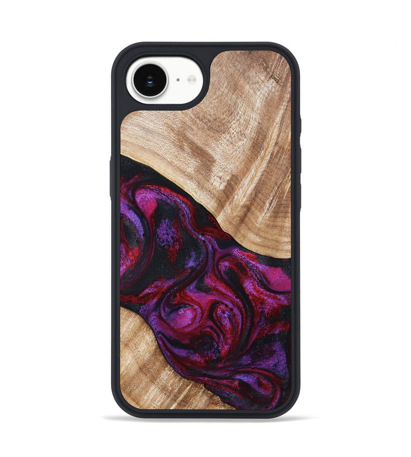 iPhone 17e Wood Phone Case - Margot (Red, 819756)