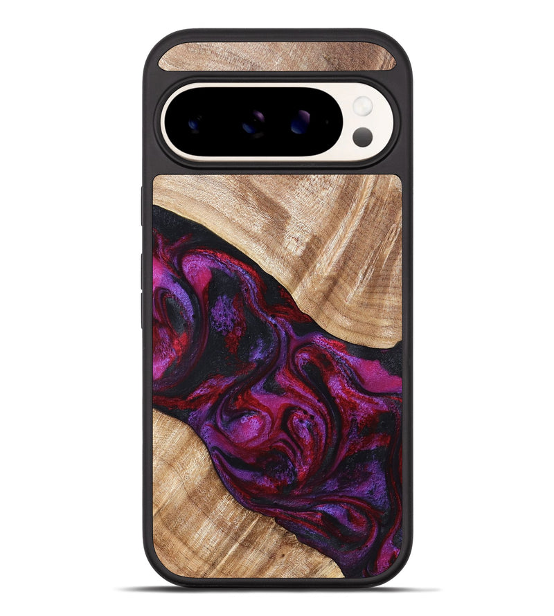 Pixel 10 Pro XL Wood Phone Case - Margot (Red, 819756)