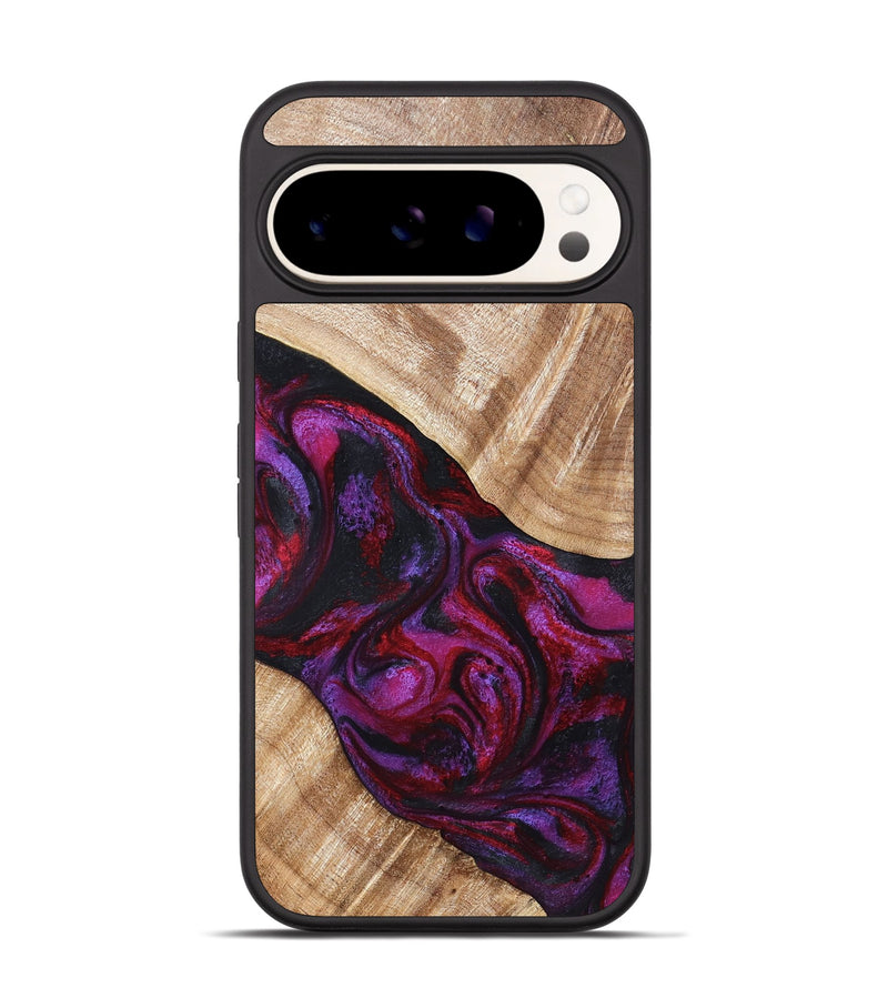 Pixel 9 Pro Wood Phone Case - Margot (Red, 819756)