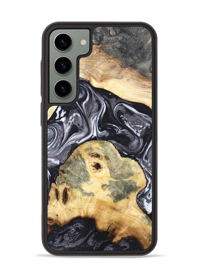 Galaxy S23 Plus Wood Phone Case - Odis (Black & White, 819757)