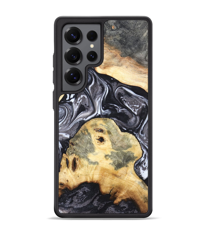 Galaxy S25 Ultra Wood Phone Case - Odis (Black & White, 819757)