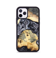 iPhone 11 Pro Wood Phone Case - Odis (Black & White, 819757)