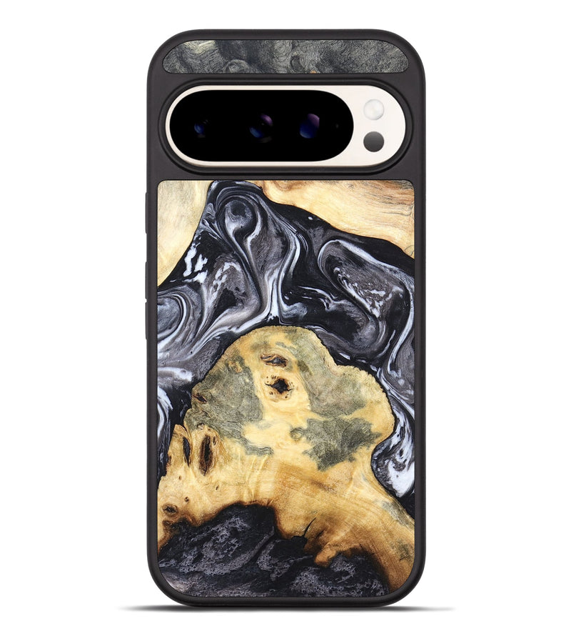 Pixel 9 Pro XL Wood Phone Case - Odis (Black & White, 819757)
