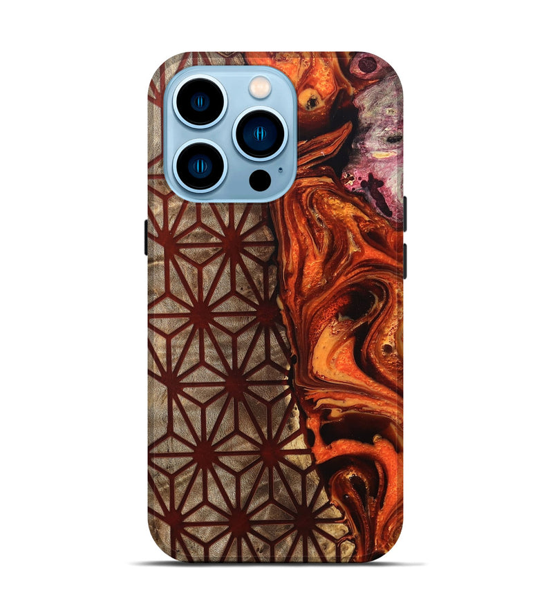 iPhone 14 Pro Wood Live Edge Phone Case - Arden (Pattern, 819770)