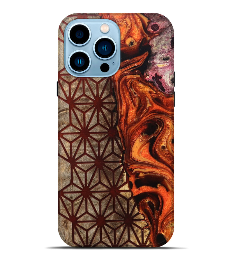 iPhone 14 Pro Max Wood Live Edge Phone Case - Arden (Pattern, 819770)