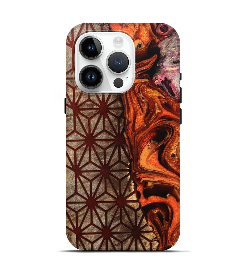 iPhone 15 Pro Wood Live Edge Phone Case - Arden (Pattern, 819770)
