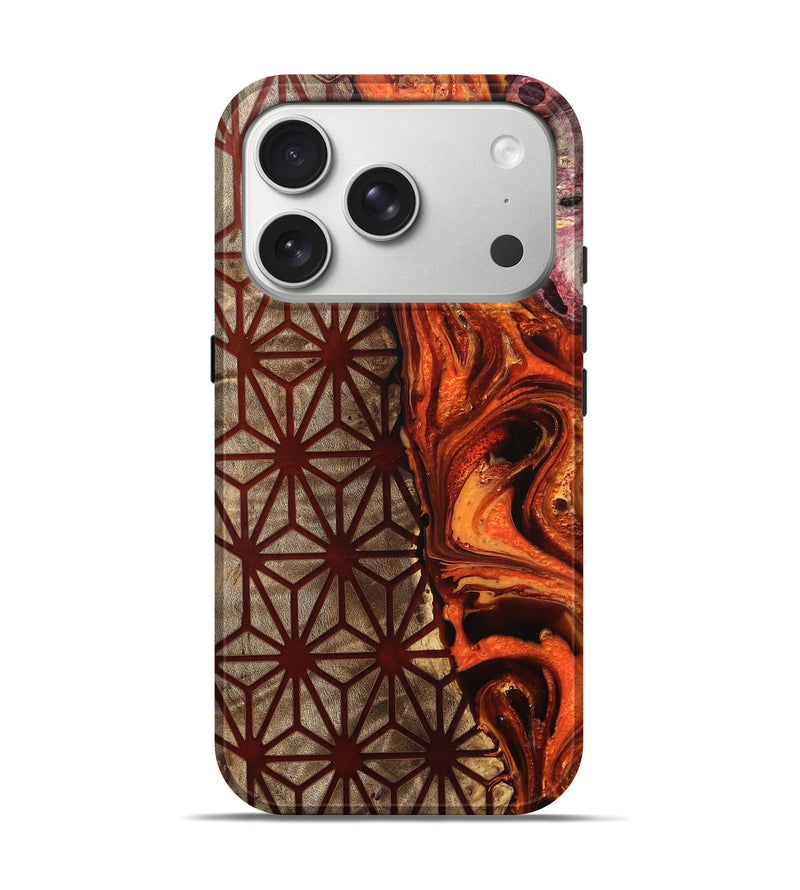 iPhone 17 Pro Wood Live Edge Phone Case - Arden (Pattern, 819770)