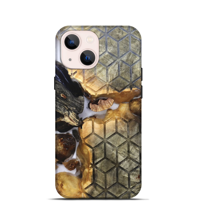 iPhone 13 mini Wood Live Edge Phone Case - William (Pattern, 819771)