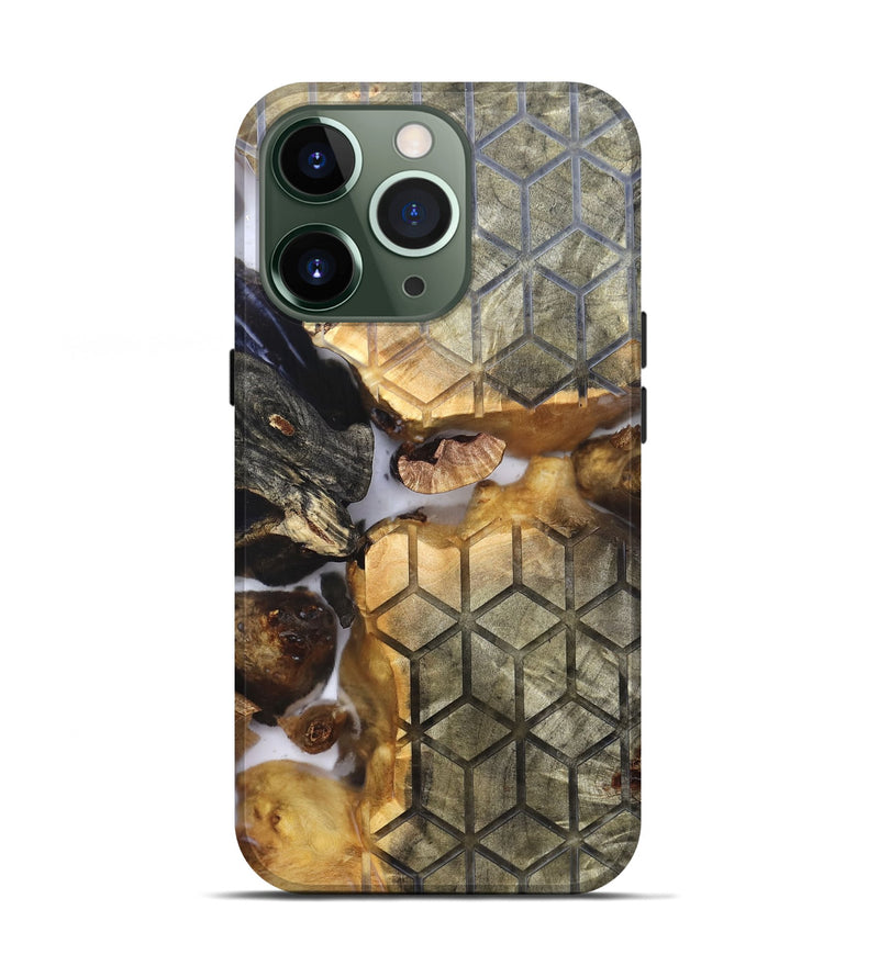 iPhone 13 Pro Wood Live Edge Phone Case - William (Pattern, 819771)