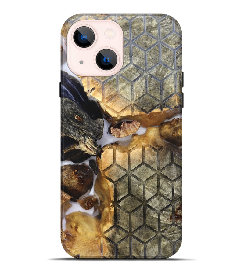 iPhone 14 Plus Wood Live Edge Phone Case - William (Pattern, 819771)