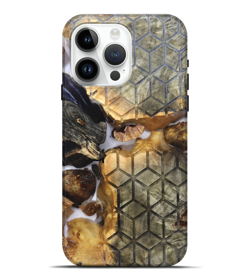 iPhone 15 Pro Max Wood Live Edge Phone Case - William (Pattern, 819771)