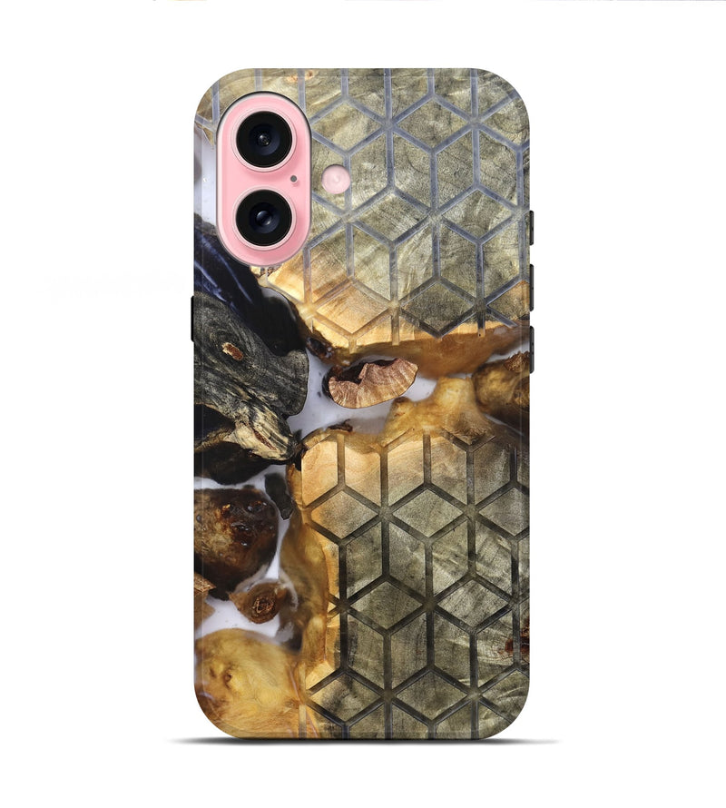 iPhone 16 Wood Live Edge Phone Case - William (Pattern, 819771)