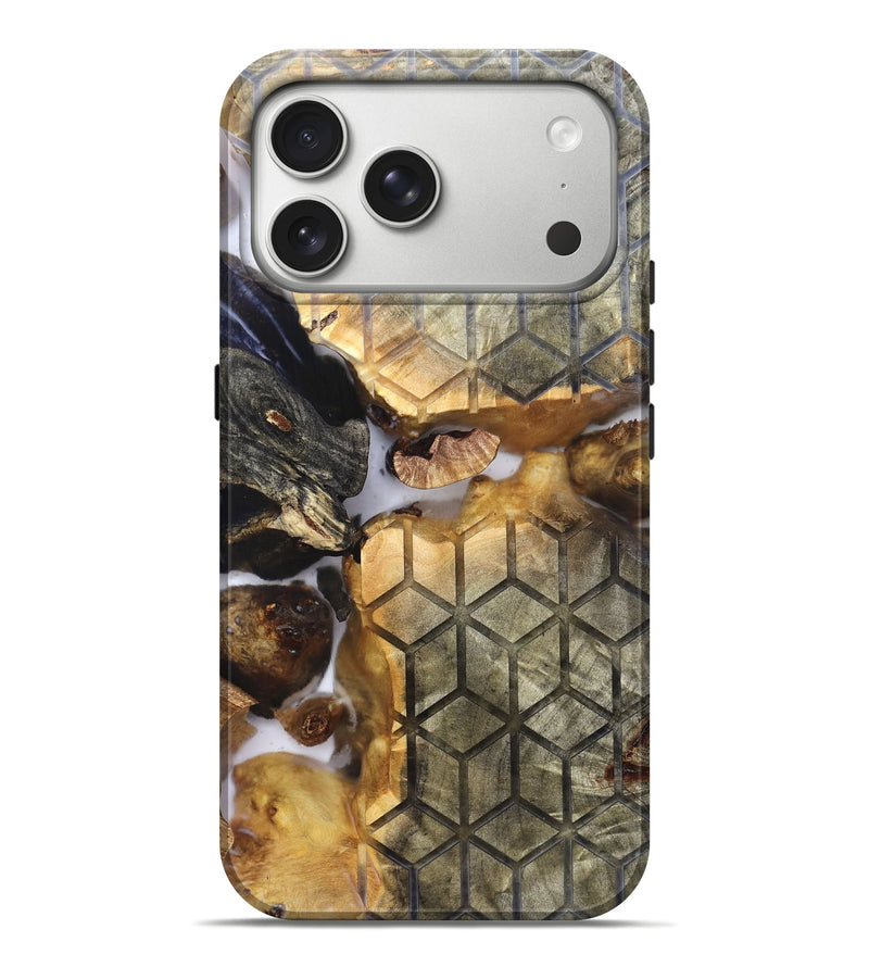iPhone 17 Pro Max Wood Live Edge Phone Case - William (Pattern, 819771)
