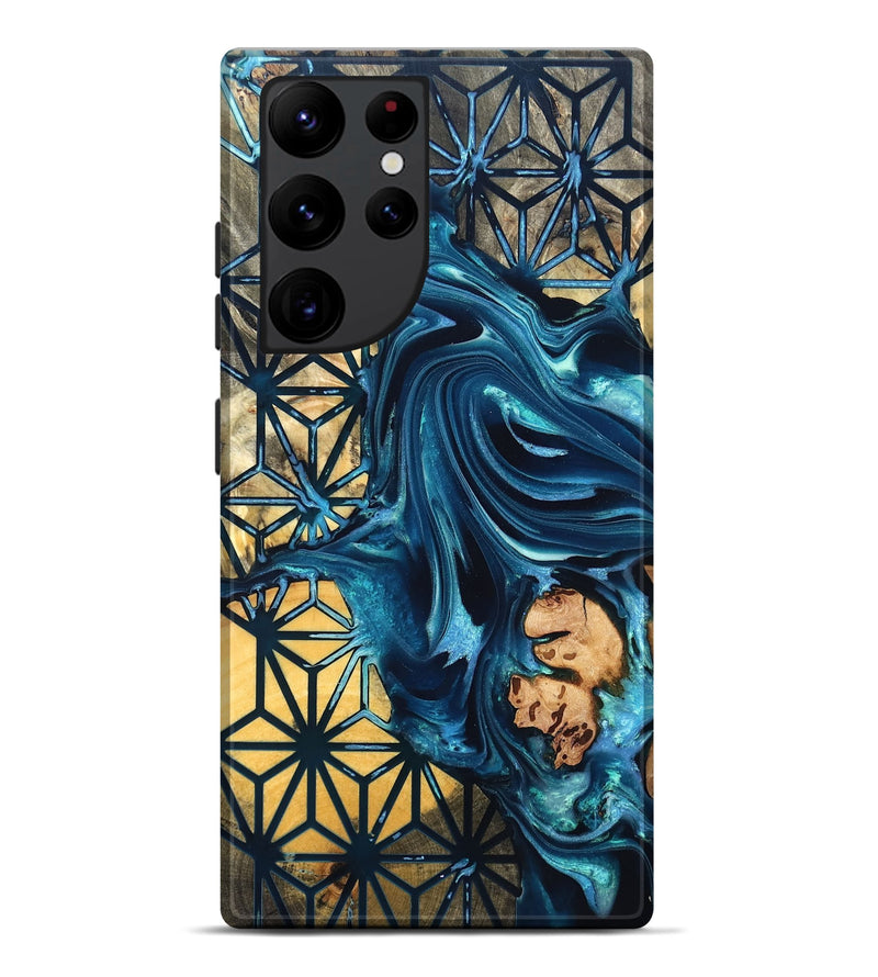 Galaxy S22 Ultra Wood Live Edge Phone Case - Geri (Pattern, 819772)