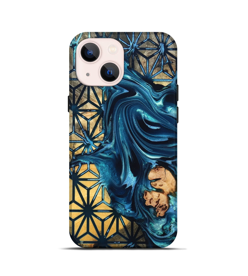 iPhone 13 mini Wood Live Edge Phone Case - Geri (Pattern, 819772)