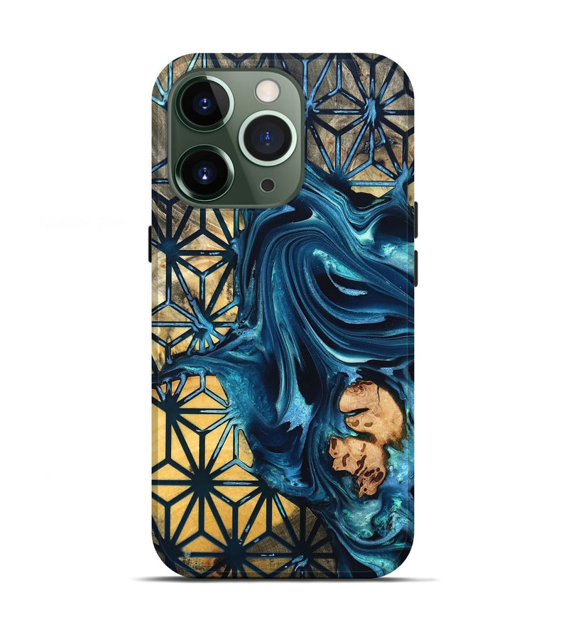 iPhone 13 Pro Wood Live Edge Phone Case - Geri (Pattern, 819772)