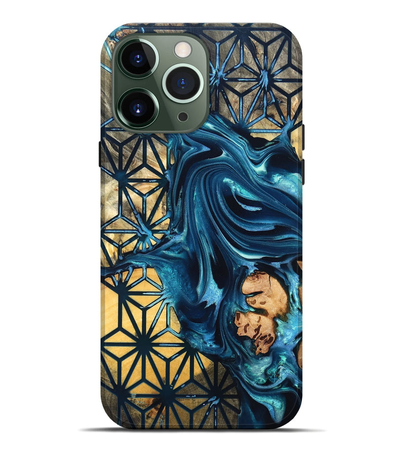 iPhone 13 Pro Max Wood Live Edge Phone Case - Geri (Pattern, 819772)