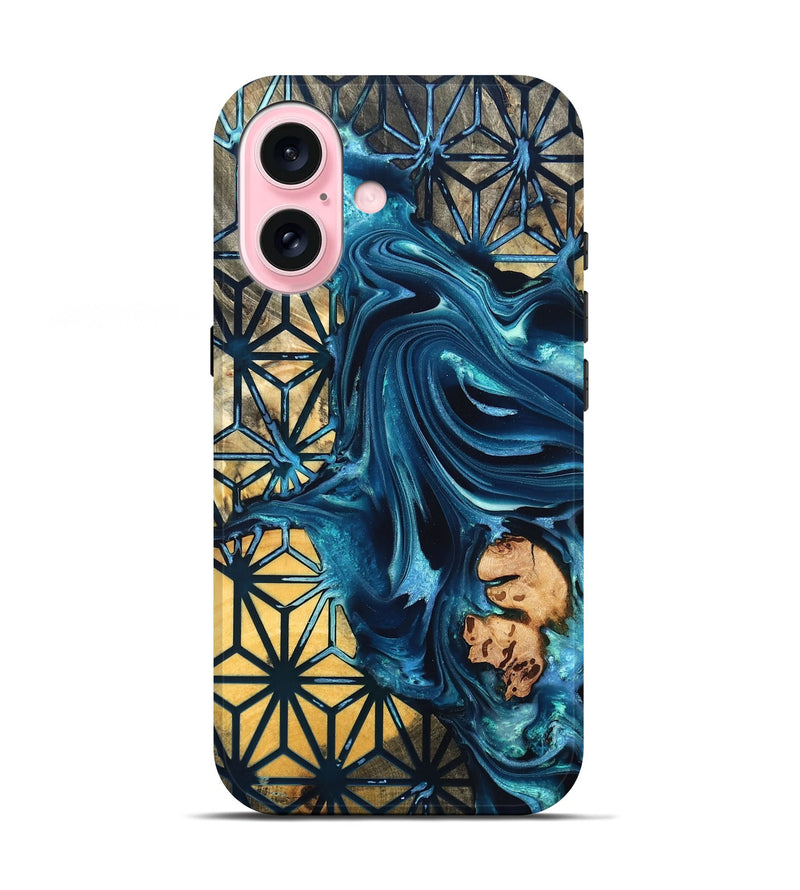 iPhone 17 Wood Live Edge Phone Case - Geri (Pattern, 819772)