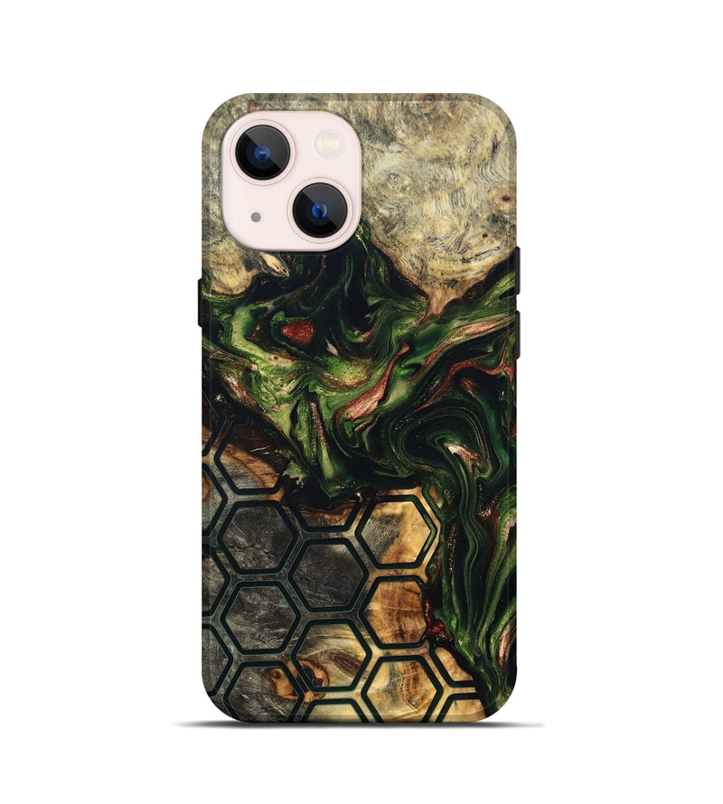 iPhone 13 mini Wood Live Edge Phone Case - Florida (Pattern, 819773)
