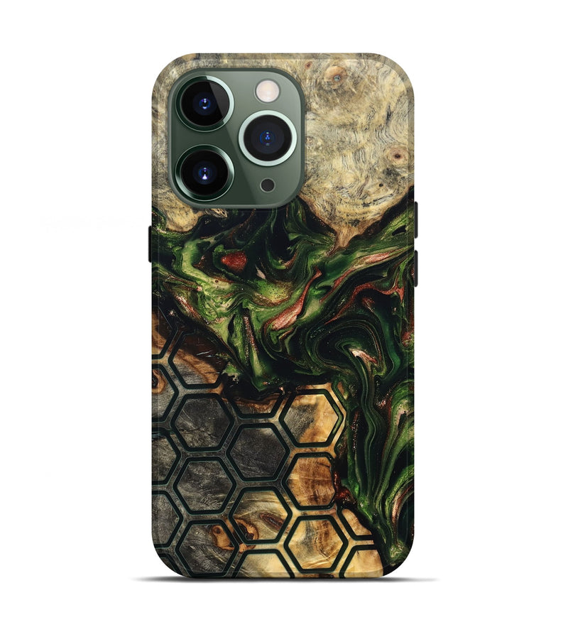 iPhone 13 Pro Wood Live Edge Phone Case - Florida (Pattern, 819773)