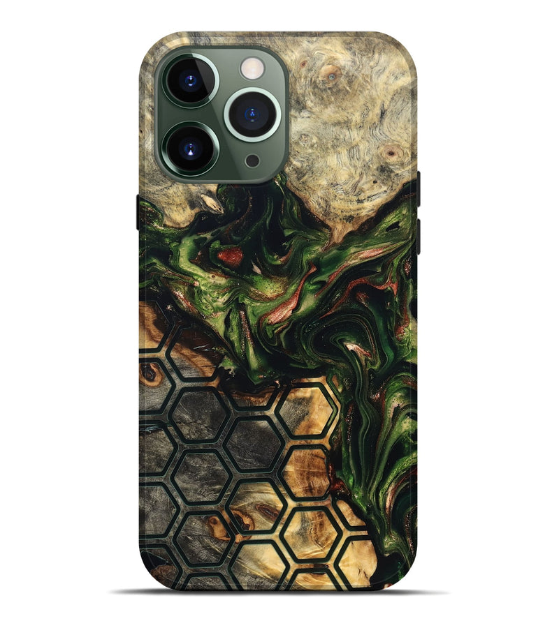 iPhone 13 Pro Max Wood Live Edge Phone Case - Florida (Pattern, 819773)