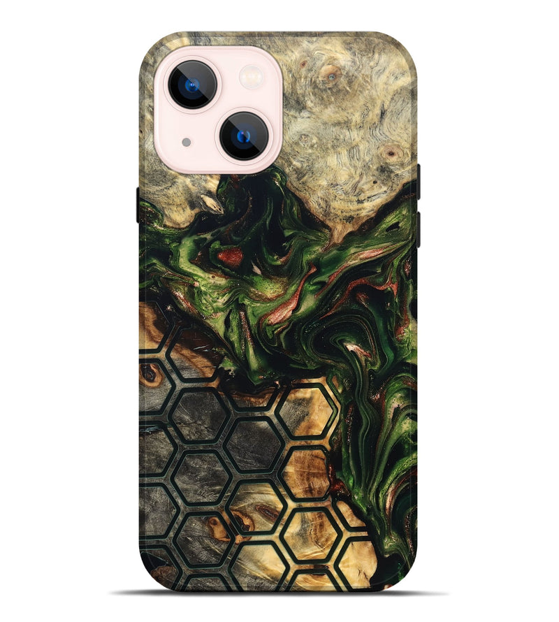 iPhone 14 Plus Wood Live Edge Phone Case - Florida (Pattern, 819773)