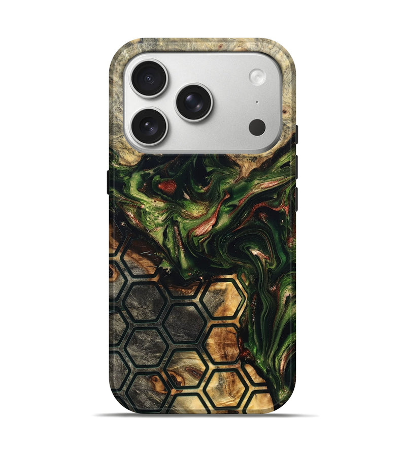 iPhone 17 Pro Wood Live Edge Phone Case - Florida (Pattern, 819773)