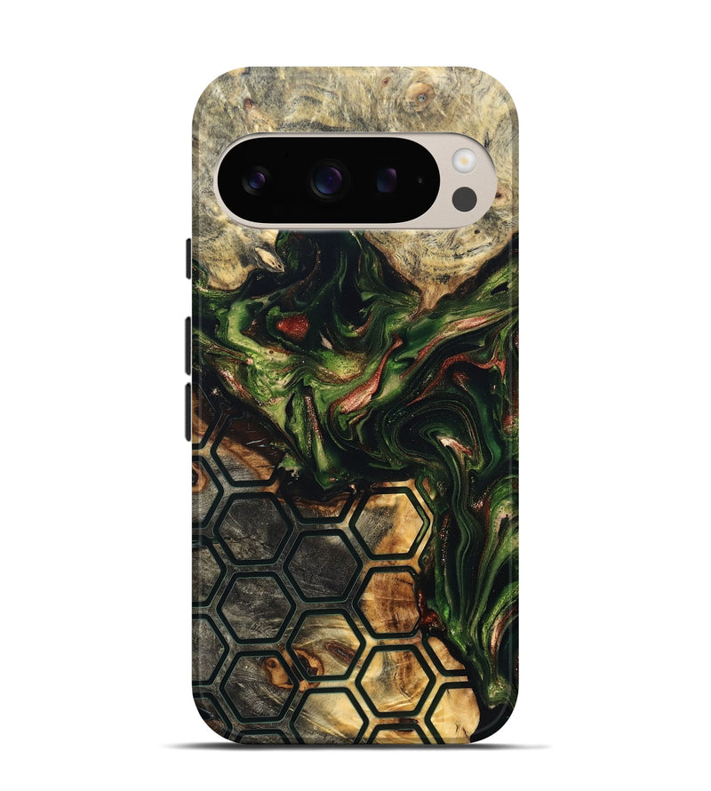 Pixel 9 Wood Live Edge Phone Case - Florida (Pattern, 819773)