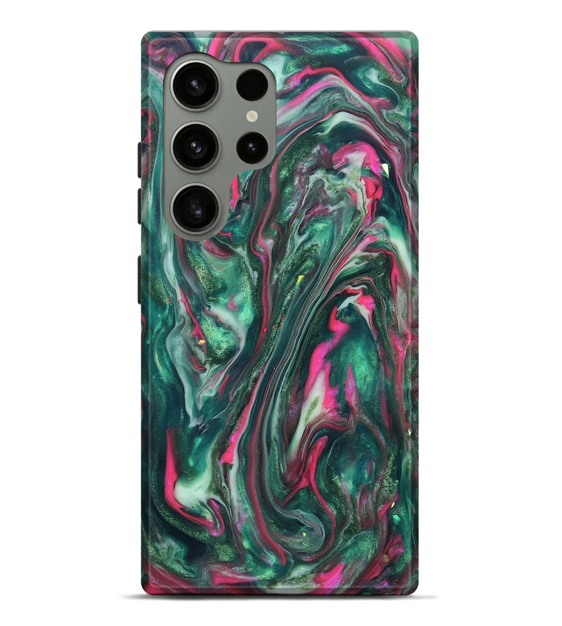 Galaxy S24 Ultra ResinArt Live Edge Phone Case - Kirstin (Neon, 819775)