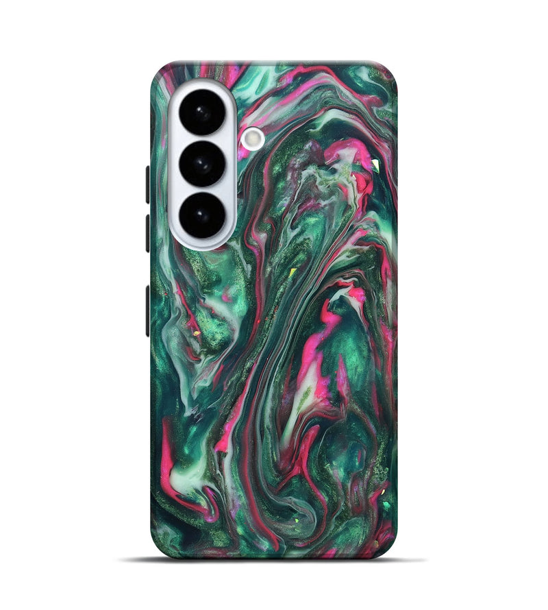 Galaxy S26 ResinArt Live Edge Phone Case - Kirstin (Neon, 819775)