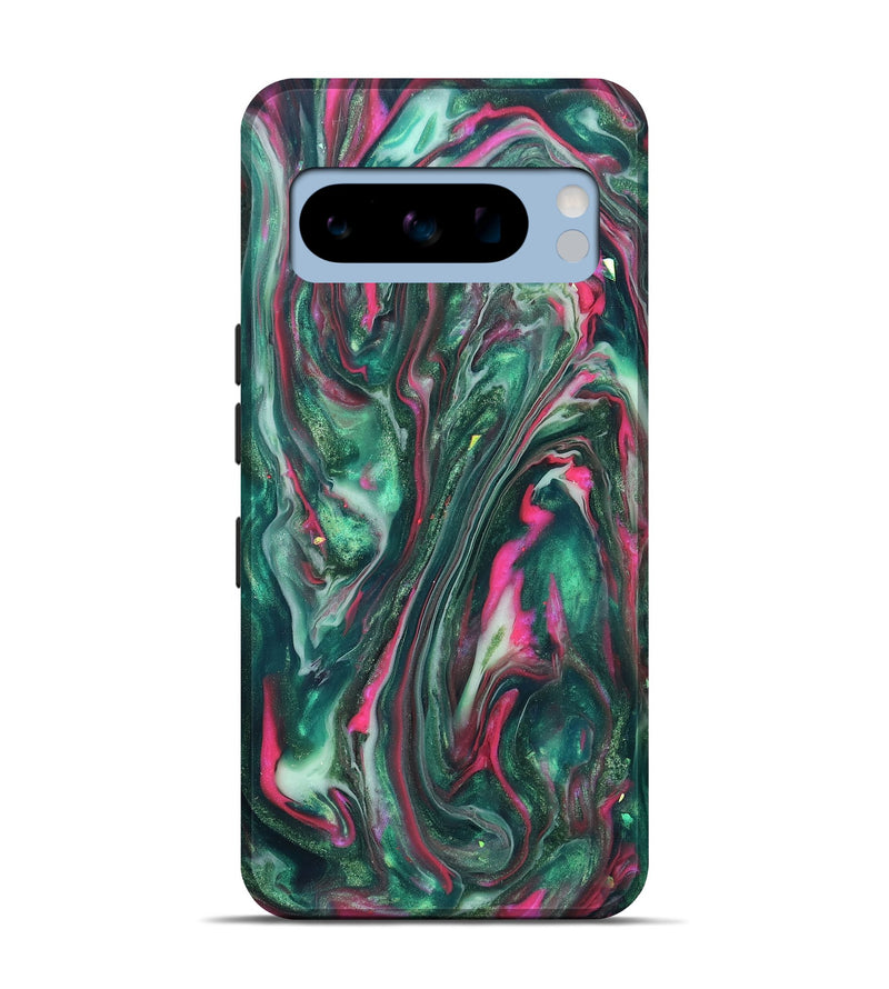 Pixel 8 Pro ResinArt Live Edge Phone Case - Kirstin (Neon, 819775)
