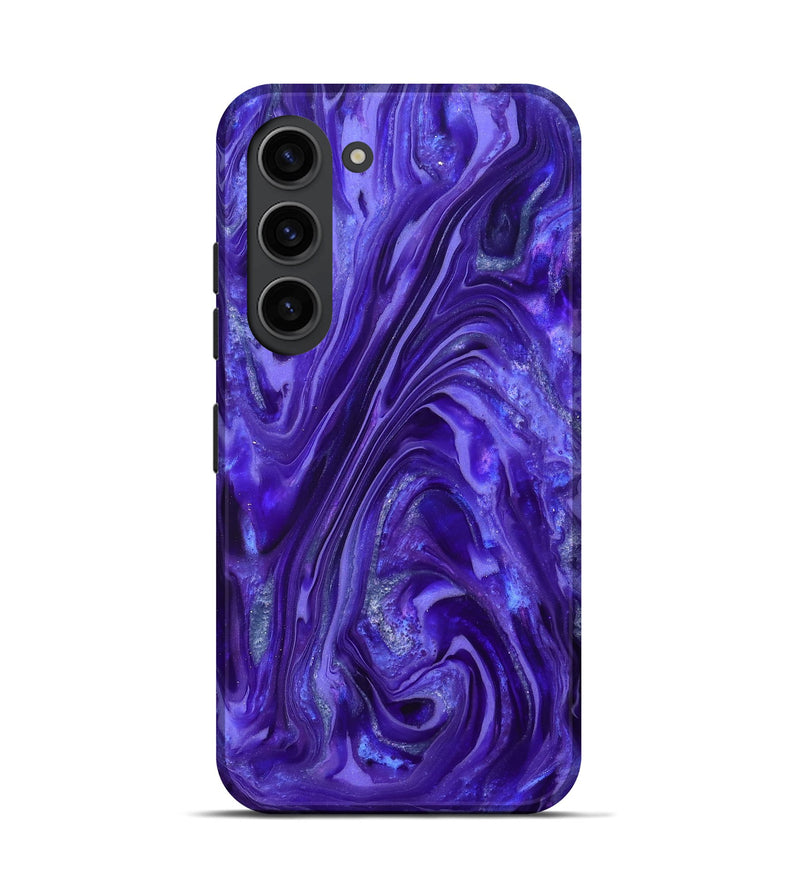 Galaxy S23 ResinArt Live Edge Phone Case - Katelyn (Purple, 819776)