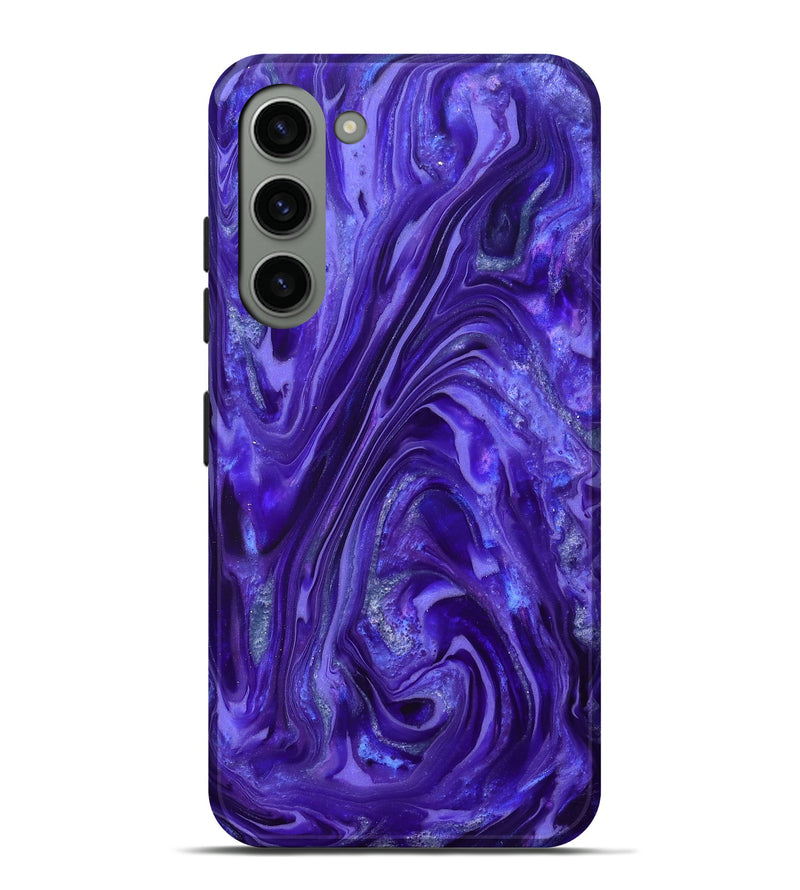 Galaxy S23 Plus ResinArt Live Edge Phone Case - Katelyn (Purple, 819776)