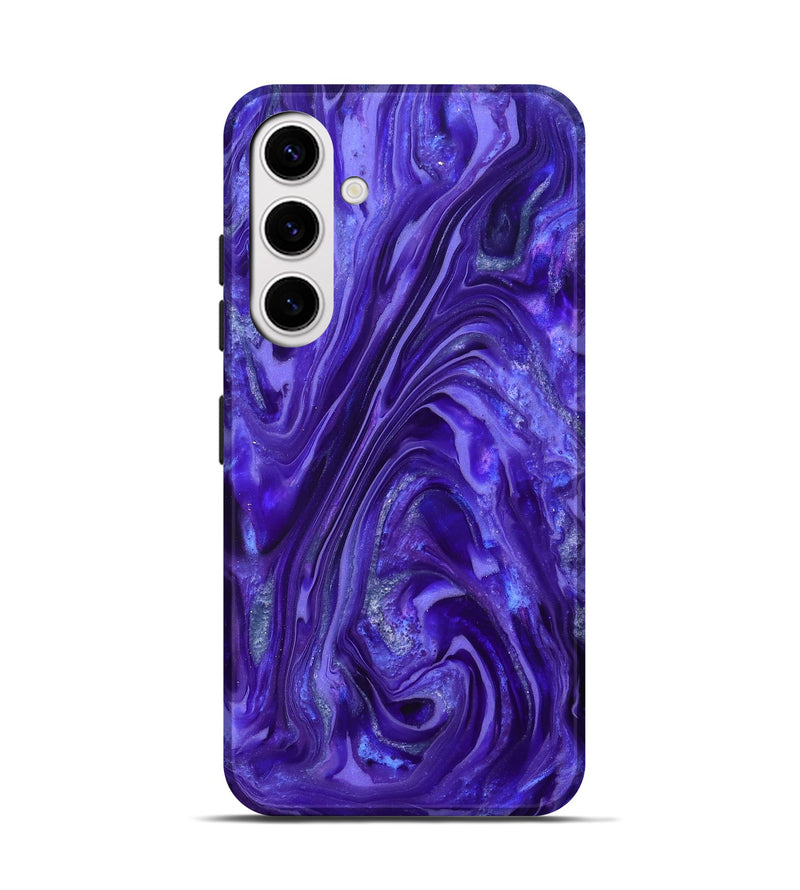 Galaxy S25 ResinArt Live Edge Phone Case - Katelyn (Purple, 819776)
