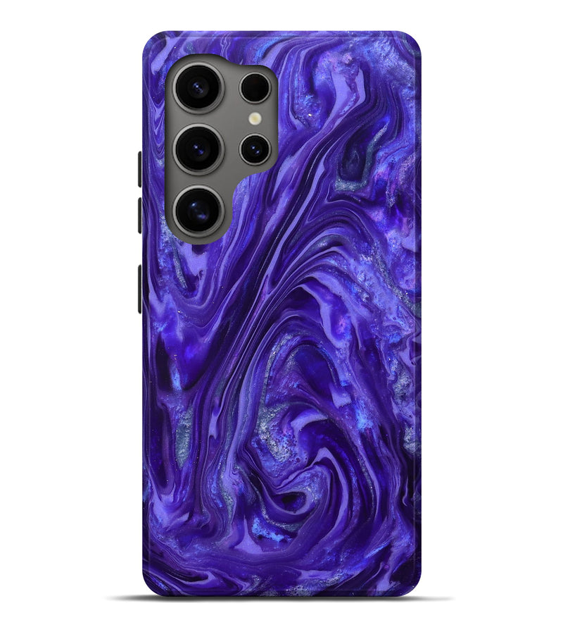 Galaxy S25 Ultra ResinArt Live Edge Phone Case - Katelyn (Purple, 819776)