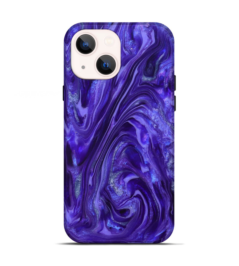 iPhone 13 ResinArt Live Edge Phone Case - Katelyn (Purple, 819776)