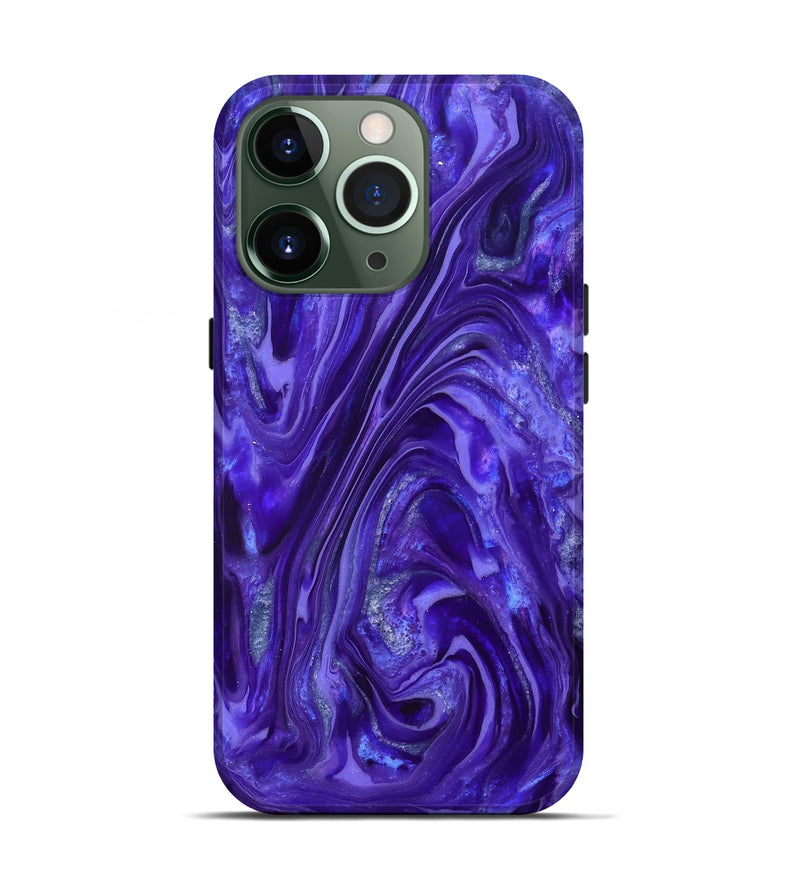 iPhone 13 Pro ResinArt Live Edge Phone Case - Katelyn (Purple, 819776)